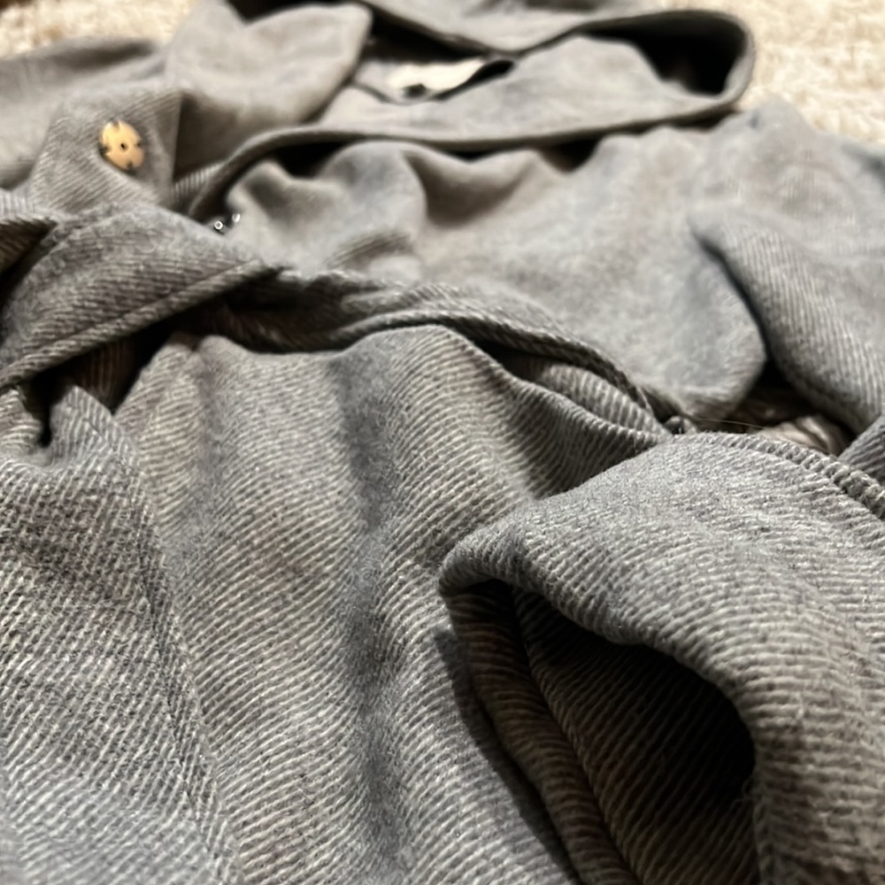 Grey sweater coat - XXL
